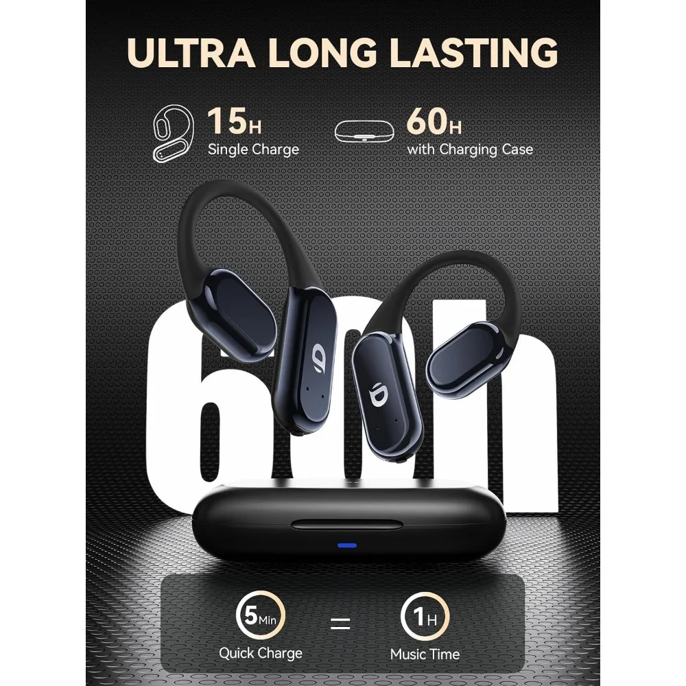 Open Ear Headphones, Bluetooth 5.3, - Image 4