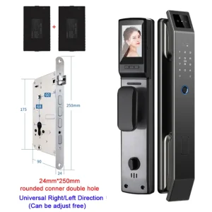 Digital Door Lock With Camera FIngerprint Password Unlock - Thumbnail Image 5