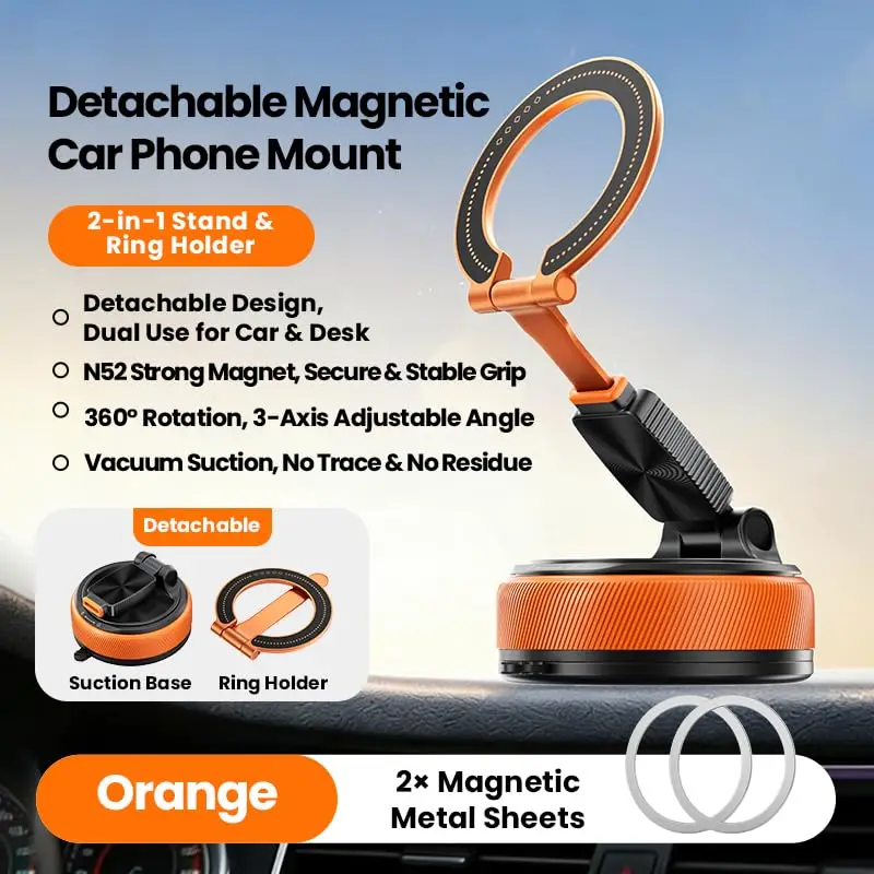 Magnetic Car Phone Mount - Image 1