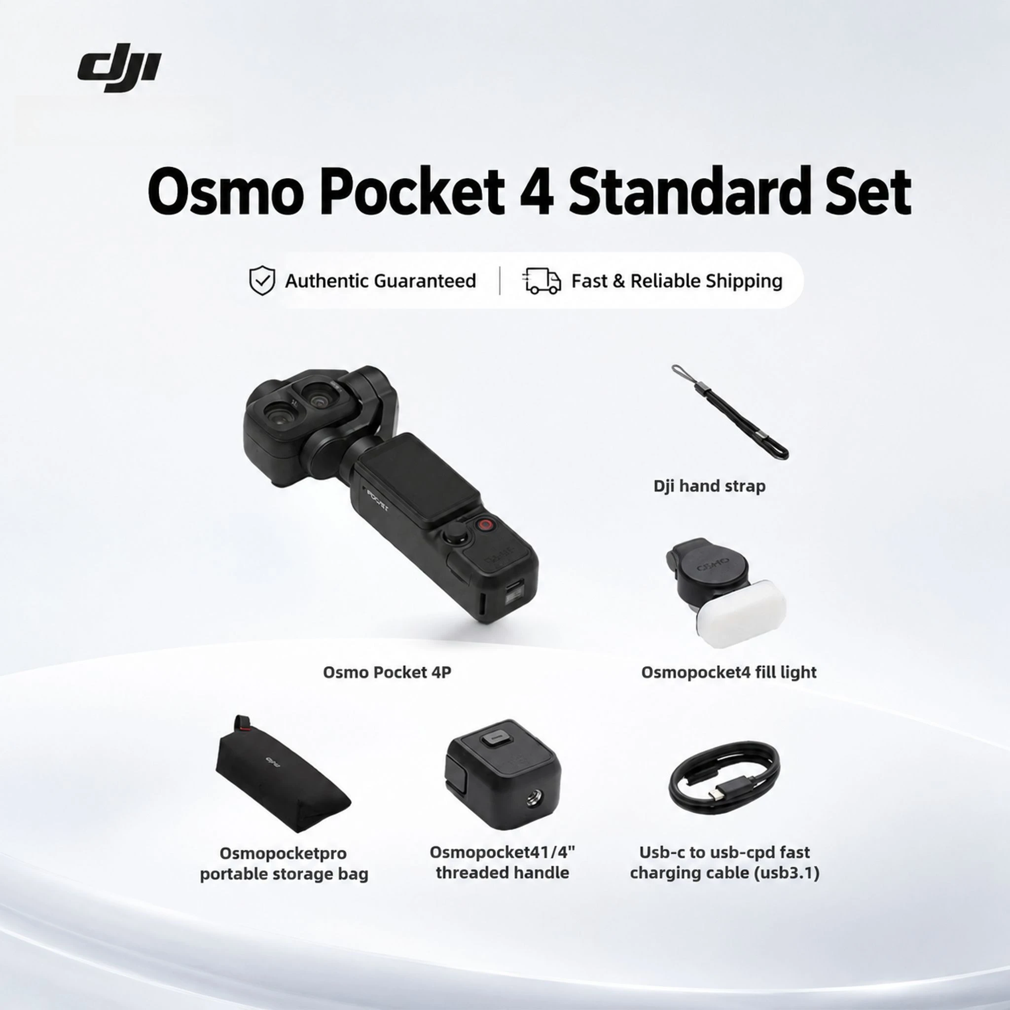 Pocket Camera with Built-in Gimbal, - Image 2