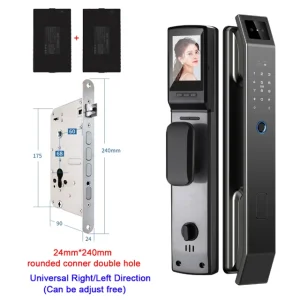 Digital Door Lock With Camera FIngerprint Password Unlock - Thumbnail Image 6