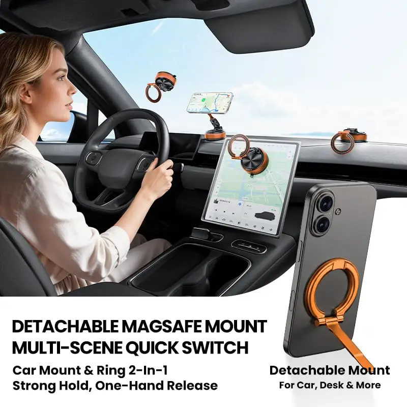 Magnetic Car Phone Mount - Image 3