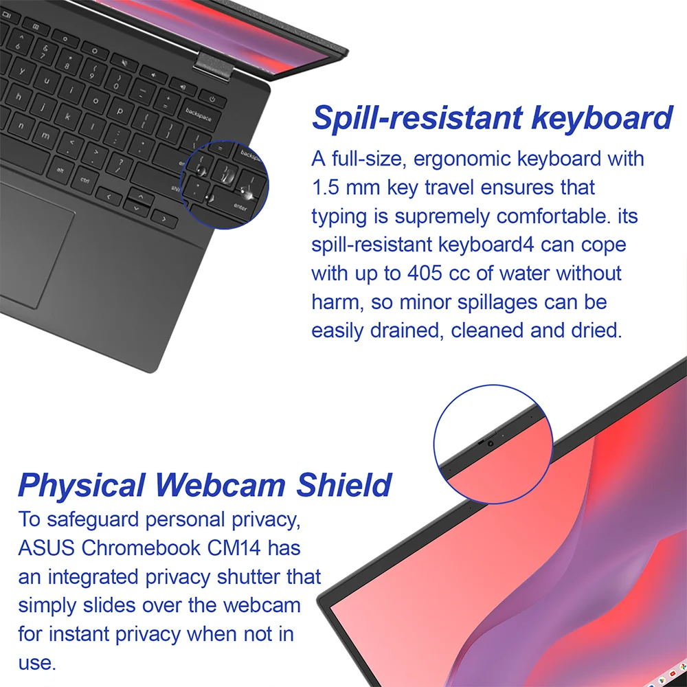 Chromebook CM1402 14" FHD Laptop - Image 3