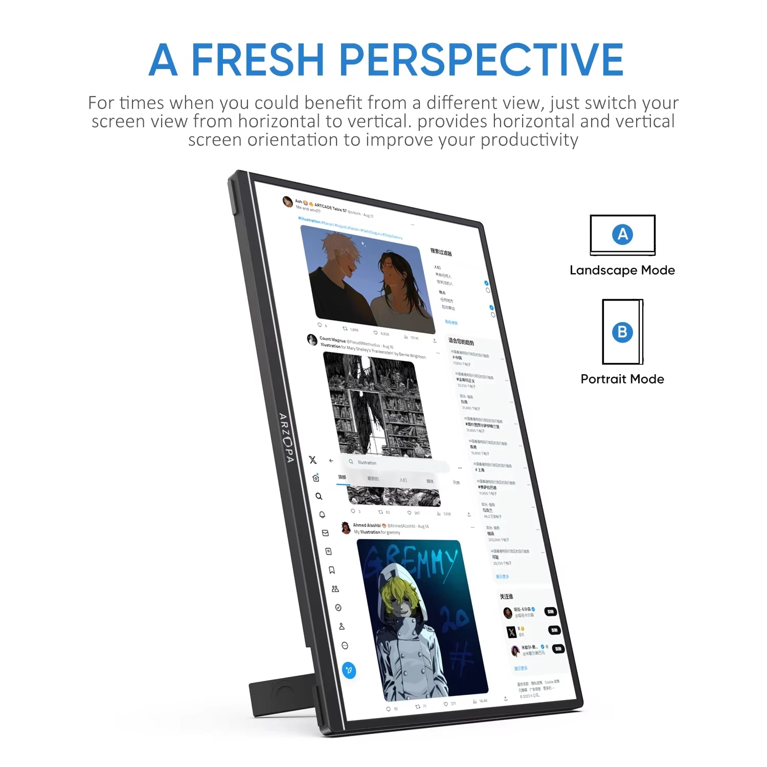 +16" 2.5K QHD Portable Monitor - Image 4