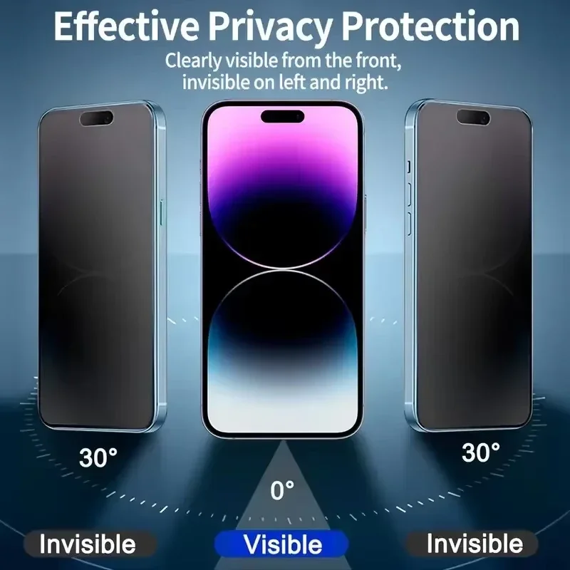 Matte Privacy Screen Protector For iPhone - Image 2