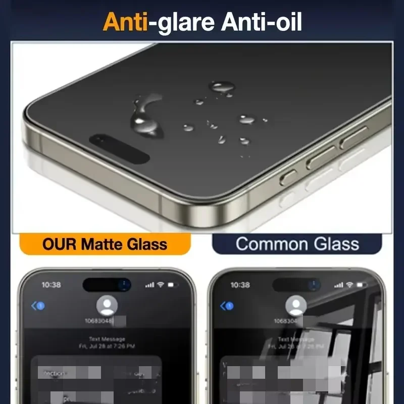 Matte Privacy Screen Protector For iPhone - Image 4