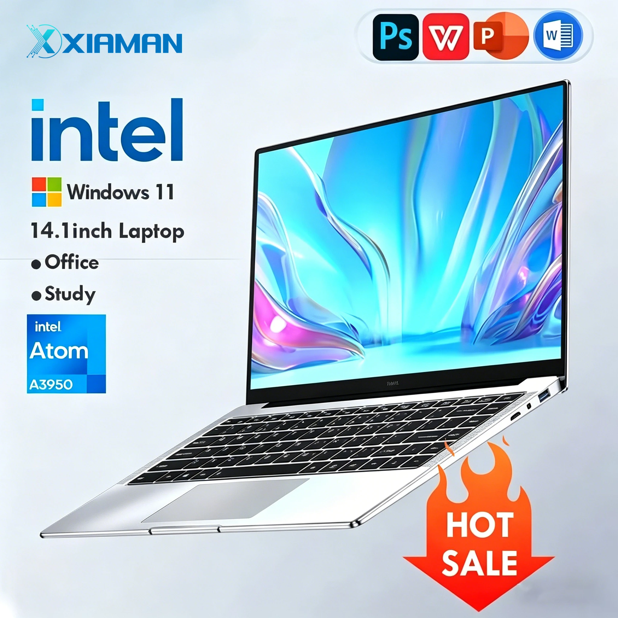 Windows 11 Laptop Computer 14.1" - Image 1