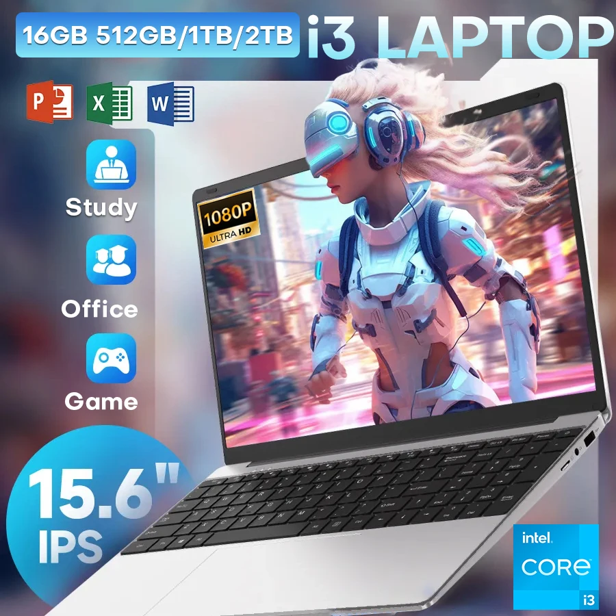 15.6 inch Intel Notebook - Image 1