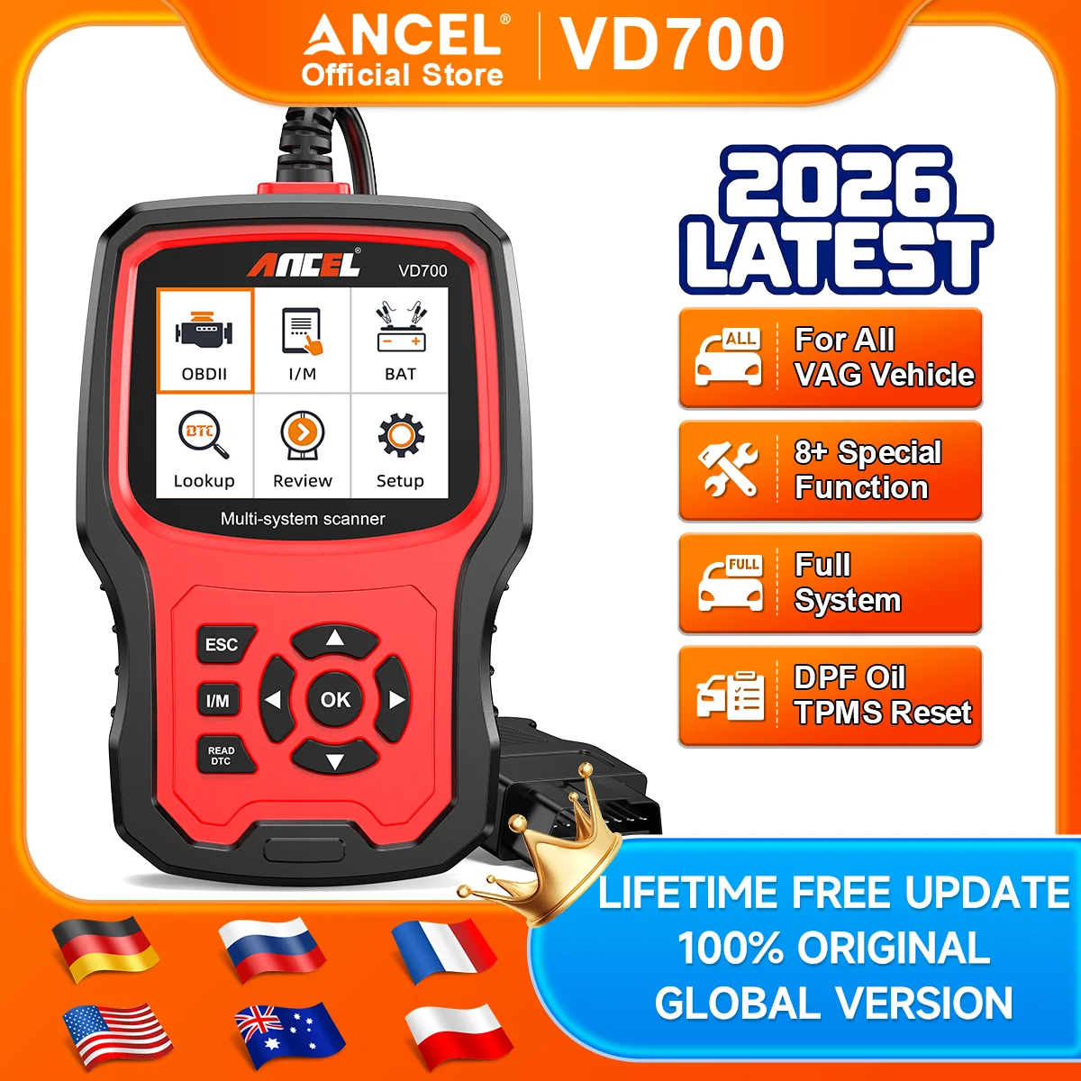 Scanner for VW Audi Skoda - Image 2