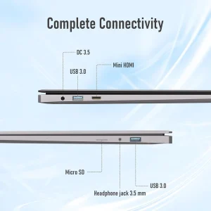 Ultra Slim Windows 11 Laptop Computer - Thumbnail Image 5