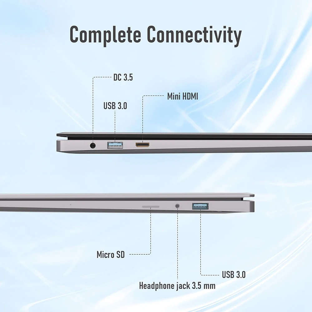 Ultra Slim Windows 11 Laptop Computer - Image 5